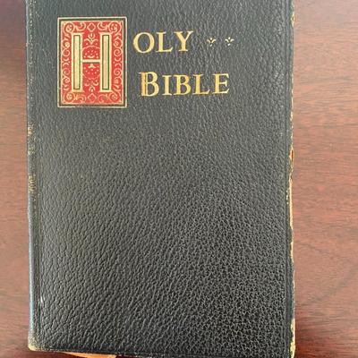 Illustrated new Catholic red-letter edition of the Holy Bible