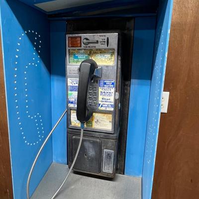 Restoration Project Alert! ~ Pay Phone & Booth Ready to Restore ~ *Read Details