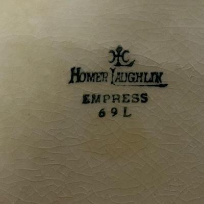 Vintage Homer Laughlin Express Serving Platter