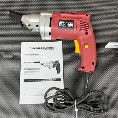 CHICAGO ~ Electric Swivel Head Shear & Reciprocating Saw