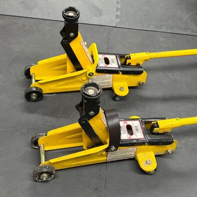 RALLY ~ Pair (2) ~ 2 Ton Hydraulic Floor Jacks