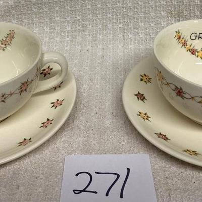 Cute Cups and Saucers