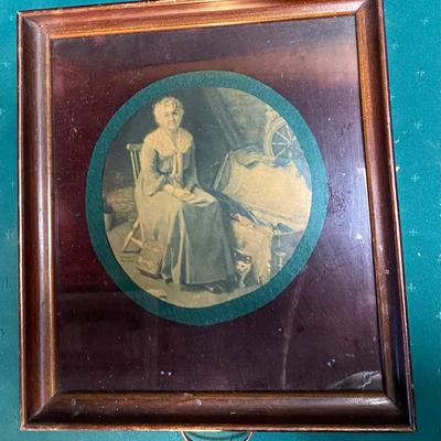 Vintage Wooden Serving Tray 11.5â€x14.5â€