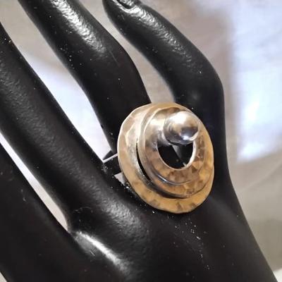 So Much Fun!! Vintage Motion 925 Ring Size 7