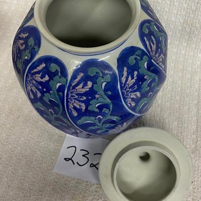 Ceramic Storage Pot w/Lid