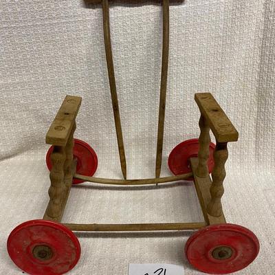 Antique Frame and Wheels