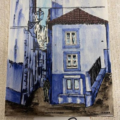 8â€x6â€ Vintage Portugal Trivet