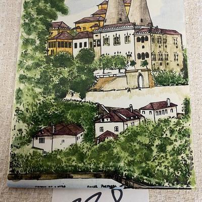 Vintage 8â€x6â€ Trivet Made in Portugal