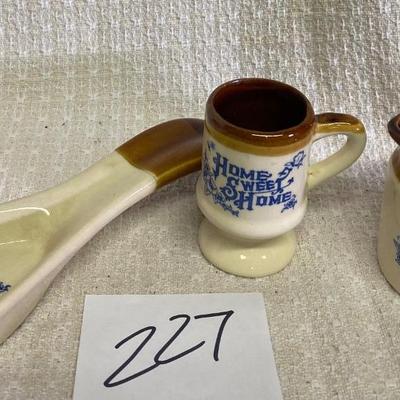 4 Piece Home Sweet Home Ceramics