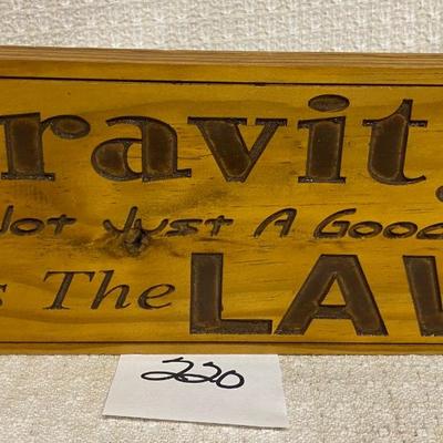 Gravity Sign 12â€x5.5â€