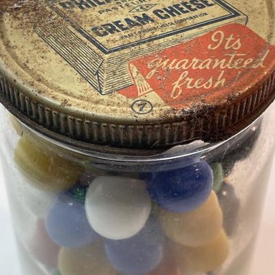 Old Marbles -Old Jar