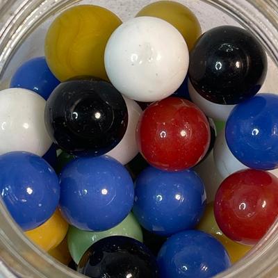 Old Marbles -Old Jar