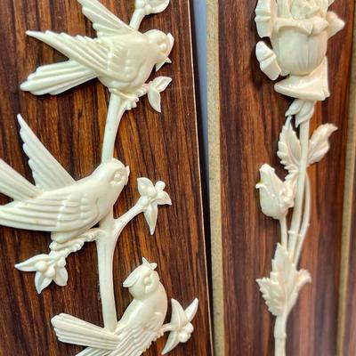 Mid Century Modern Wall Plaques