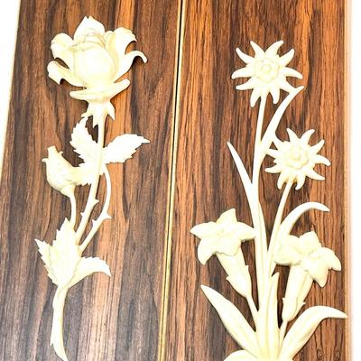 Mid Century Modern Wall Plaques