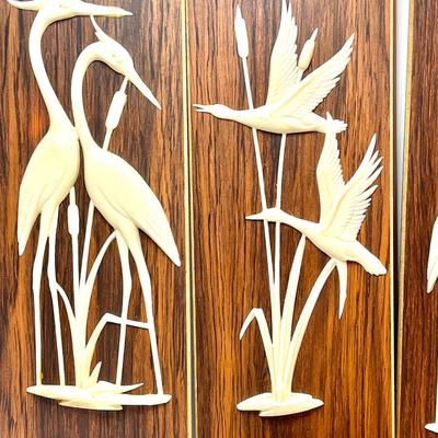 Mid Century Modern Wall Plaques