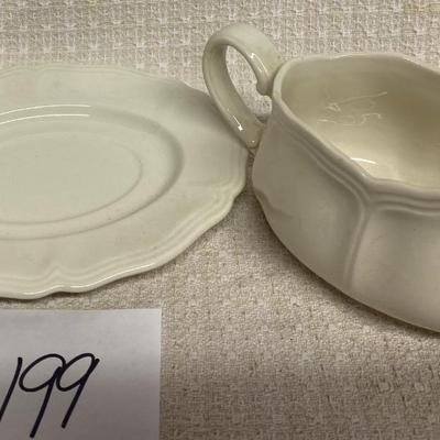 Federalist Ironstone Gravy Boat