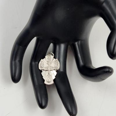 STERLING RELIGIOUS CROSS âœï¸