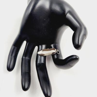 STERLING P & B STERLING SHOE CHARM