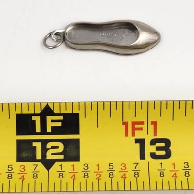 STERLING P & B STERLING SHOE CHARM