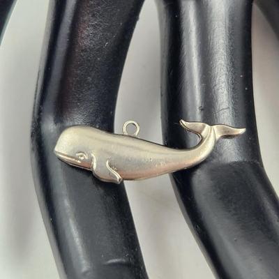 STERLING P&S WHALE CHARM