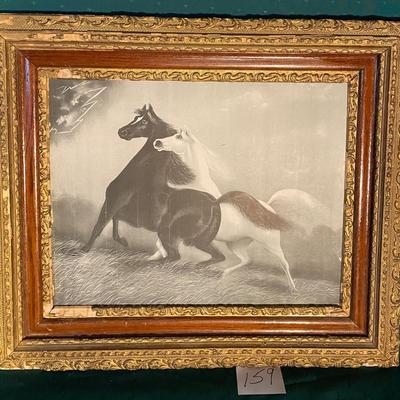 Vintage Horse Picture