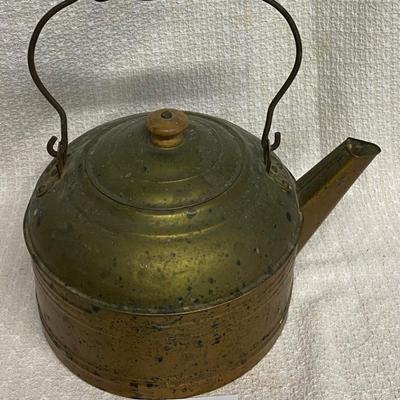 Solid Copper Iron Plated Kettle