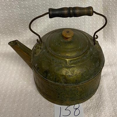 Solid Copper Iron Plated Kettle