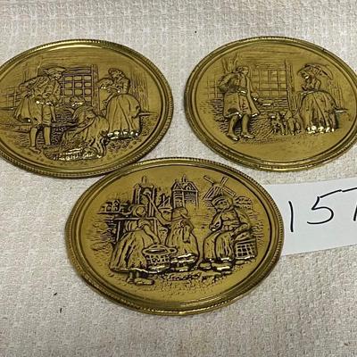 Brass Colored Wall Plate