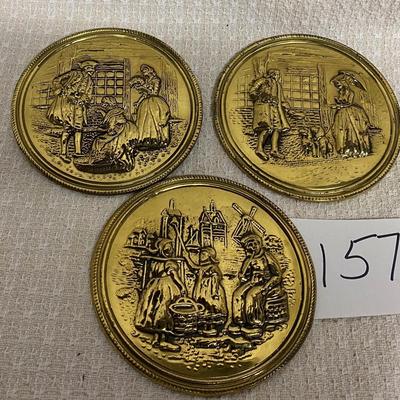 Brass Colored Wall Plate