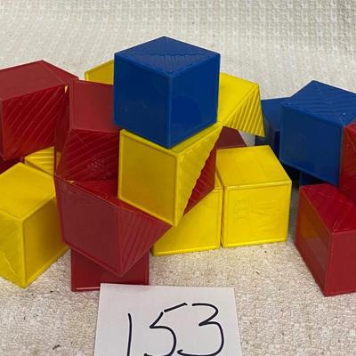 Vintage Tupperware Toy Blocks