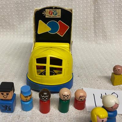 Vintage Fisher Price Lacing Shoe