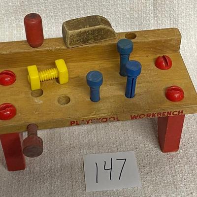 Vintage Play Skool Workbench