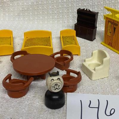 Fisher Price Furniture, Dog and Stairs