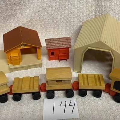 Vintage 1972 Mattel Putt Putt Train