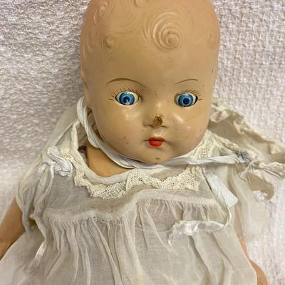 Vintage Doll Still Cries and Eyes Open