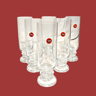 7 Vintage Thomas Glassware Coppa Brandy Glasses