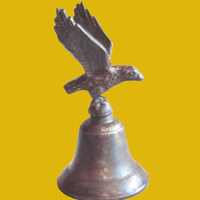 Vintage Metal Eagle Bell & Duck Soap Mold