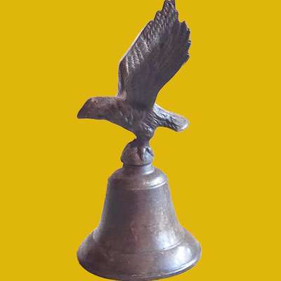 Vintage Metal Eagle Bell & Duck Soap Mold