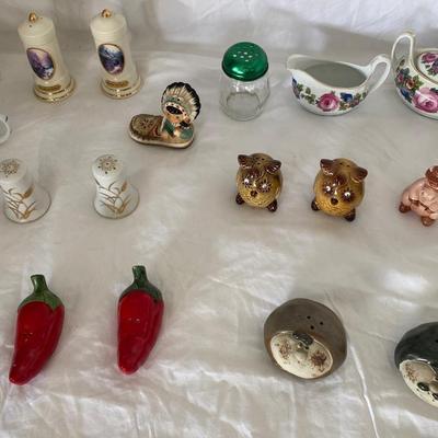 Salt and Pepper Shaker Lot