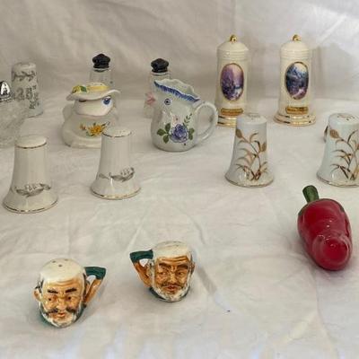 Salt and Pepper Shaker Lot