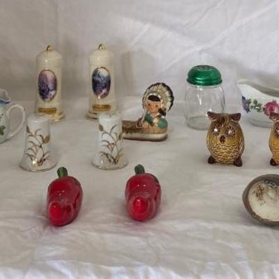 Salt and Pepper Shaker Lot