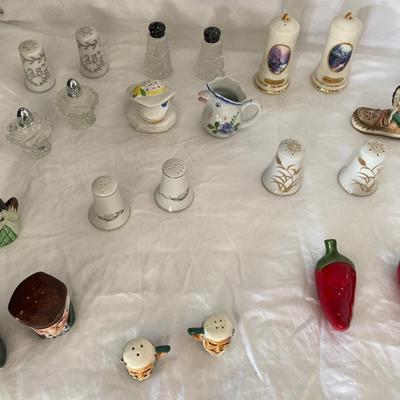 Salt and Pepper Shaker Lot