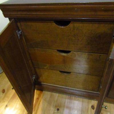 Solid Wood Buffet/Sideboard- Contents Not Included