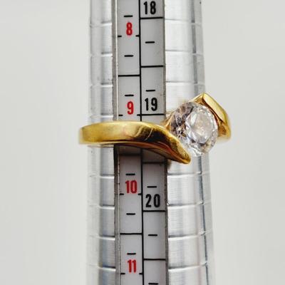 BEAUTIFUL 14K HGE ESPO LIND GOLD RING SIZE 9.5