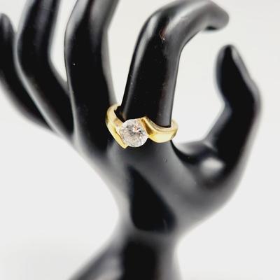 BEAUTIFUL 14K HGE ESPO LIND GOLD RING SIZE 9.5