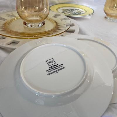 Assortment of Mikasa Plates and Home Decor