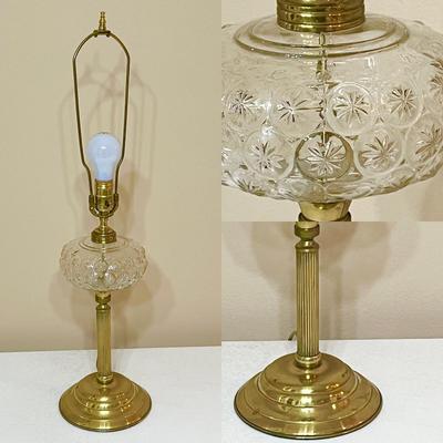 Solid Brass Table Lamp ~ *Read Details