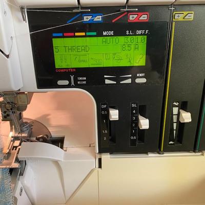 Elena Pro 904/905 computerized serger sewing machine