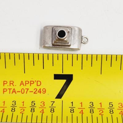 P&B STERLING CAMERA CHARM