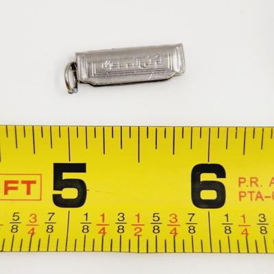 P&B STERLING HARMONICA CHARM